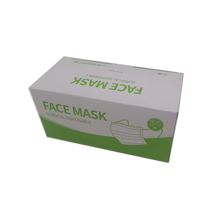 Mask packaging paper box