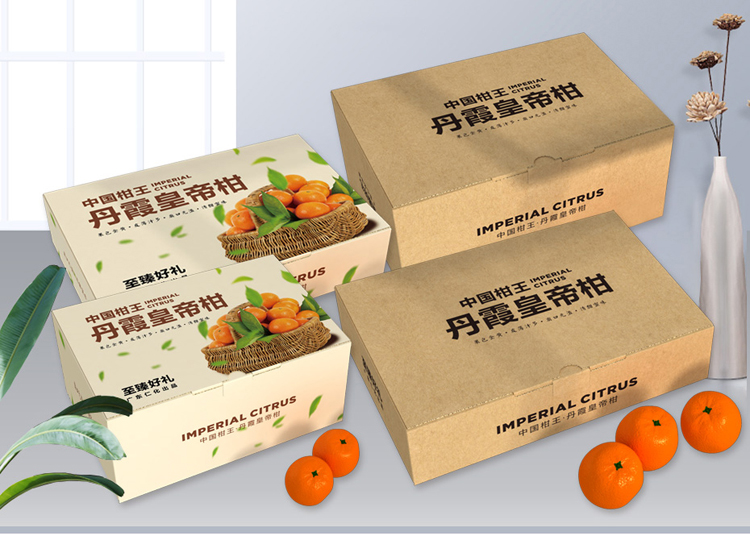 Orange Packaging Box