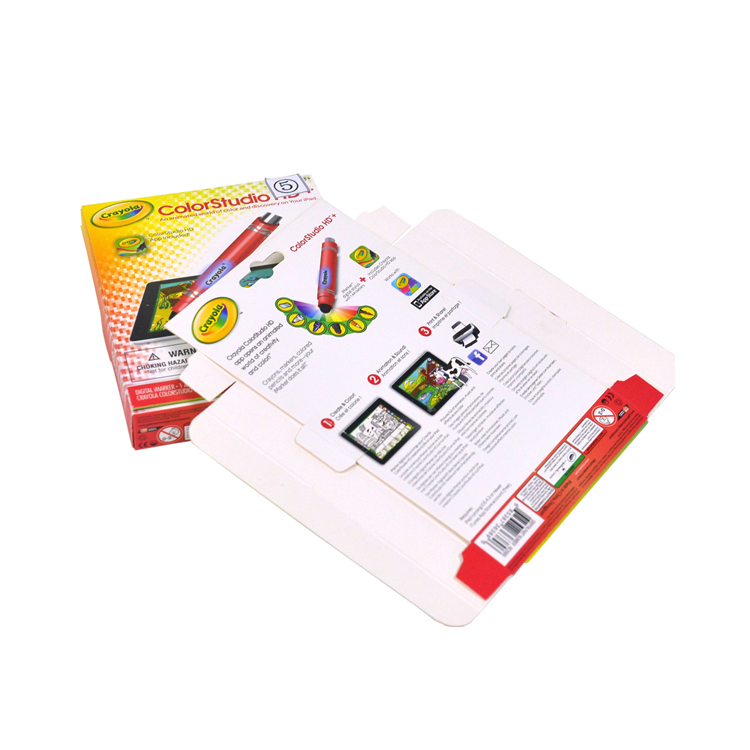 Packaging box hanging hole