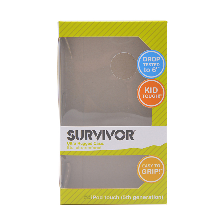 Packaging box with window