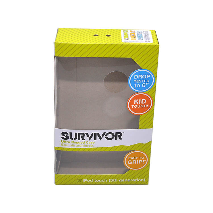 Paper box with window