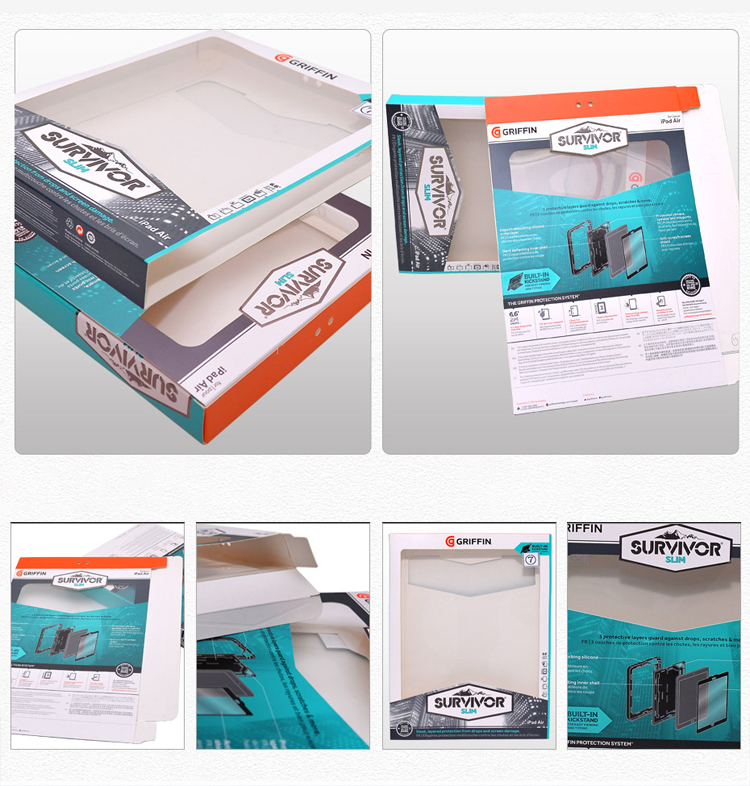Protective cover packaging box