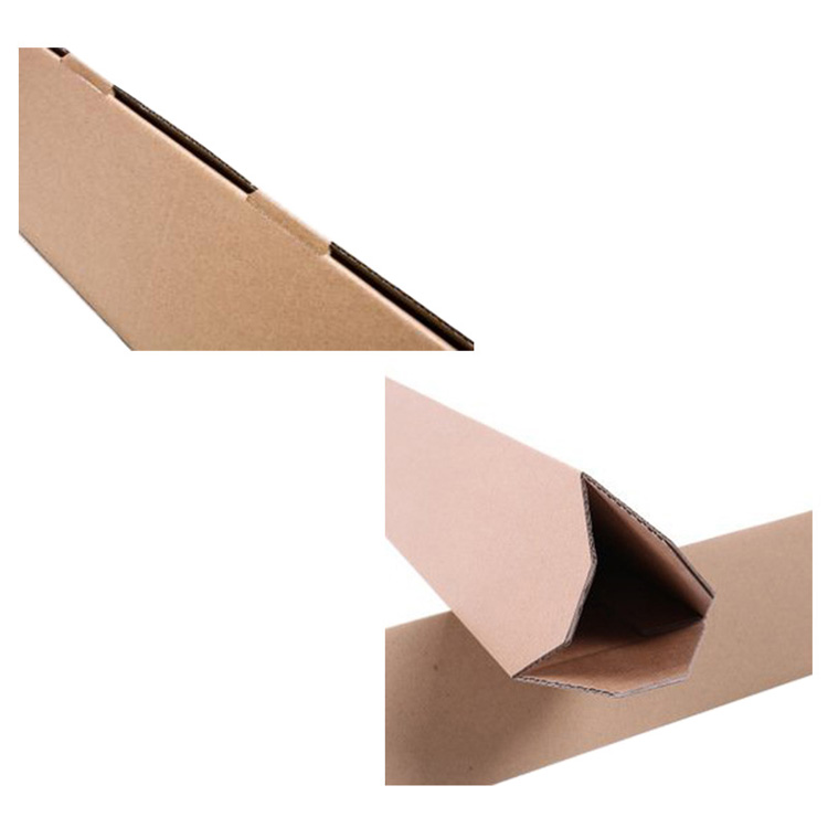 Rectangular corrugated cardboard box