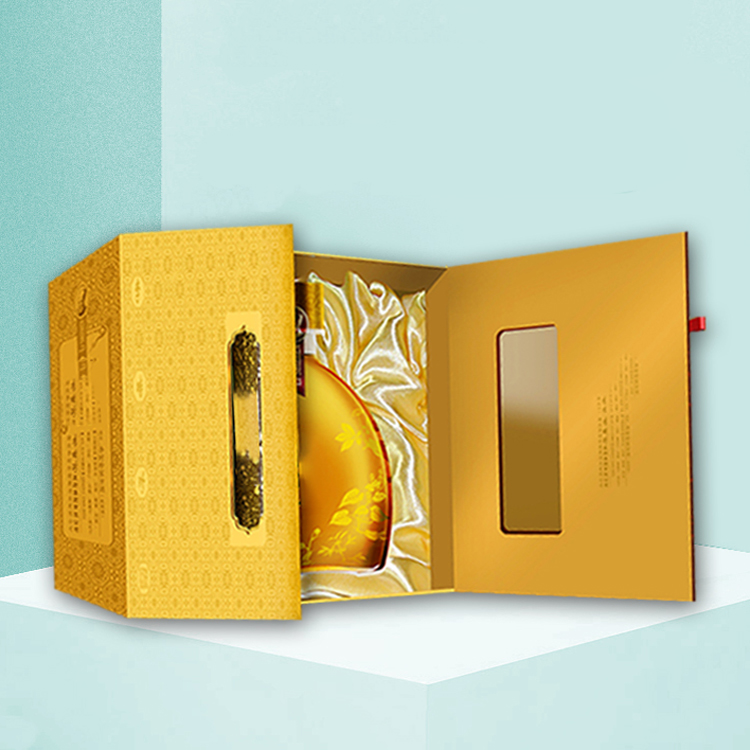 Red wine packaging box