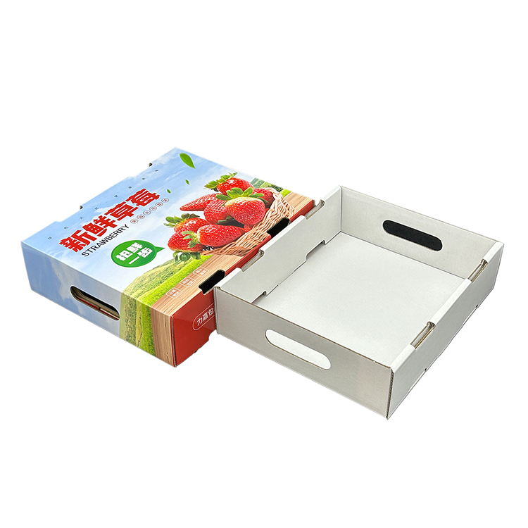Strawberry packaging paper box
