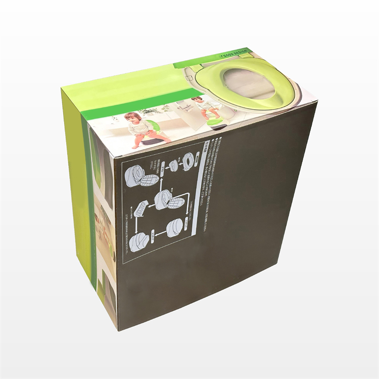 Toilet packaging box