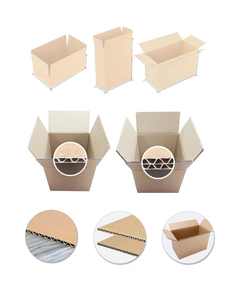 Transport corrugated cardboard boxes