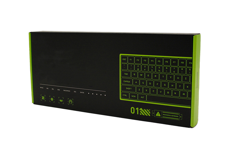 USB keyboard packaging box