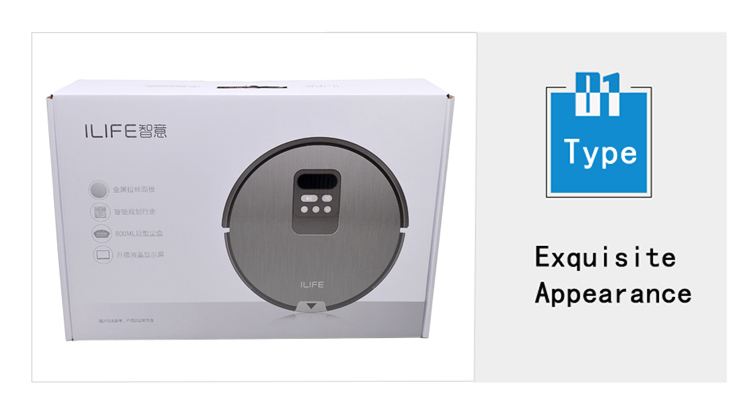 Vacuum robot packaging box