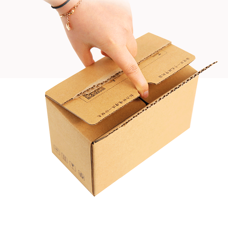 Zipper packaging box