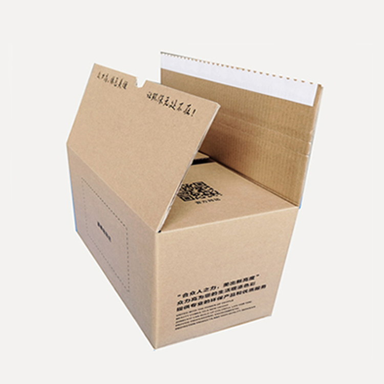 Zipper packaging paper box