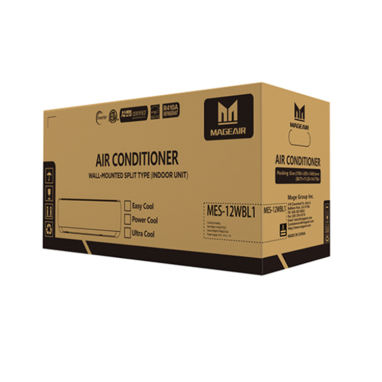 Air conditioning packaging cardboard box