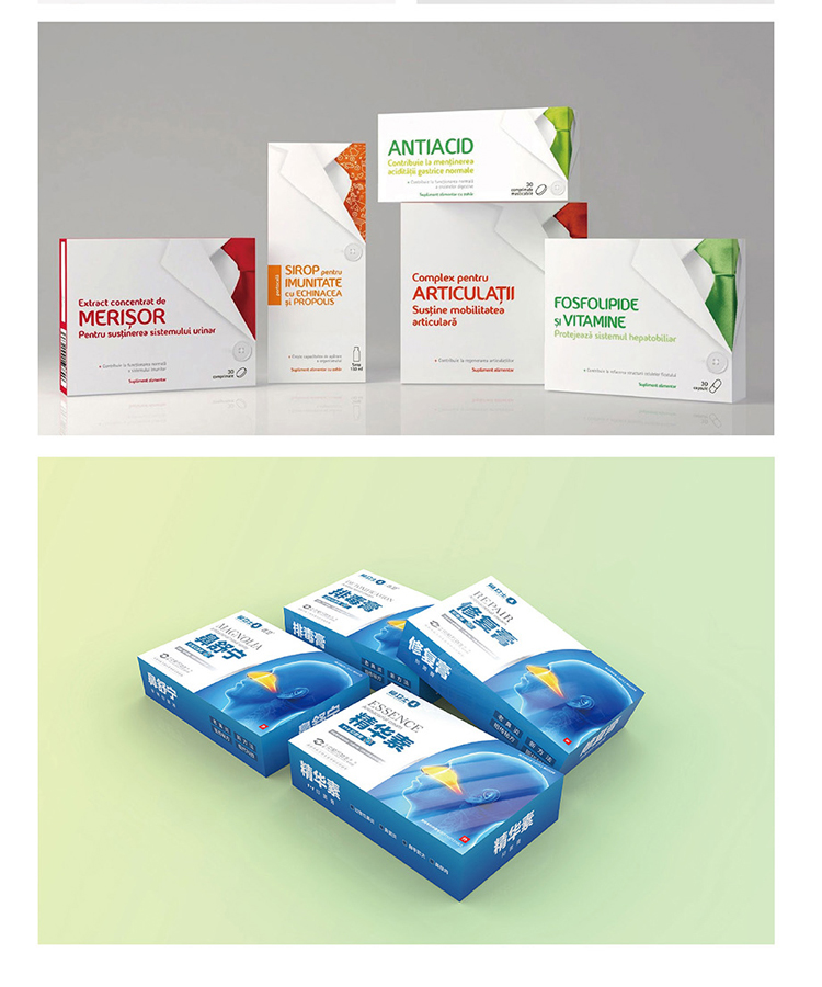 Capsule packaging box