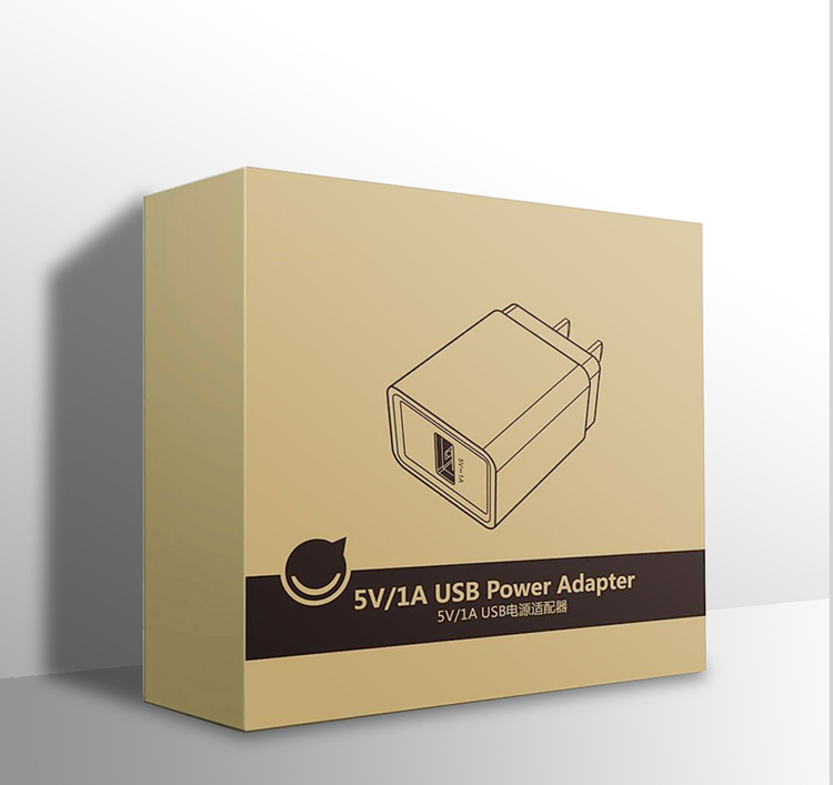 Charging head packaging box