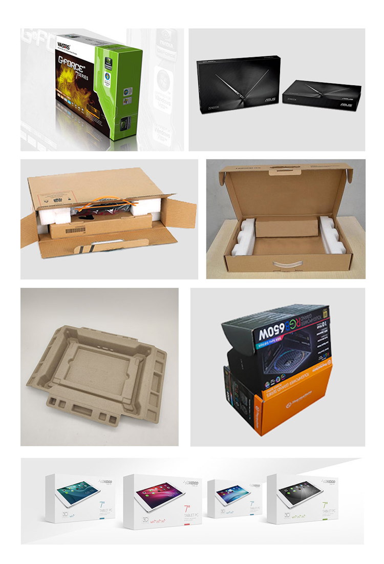 Computer packaging cardboard box