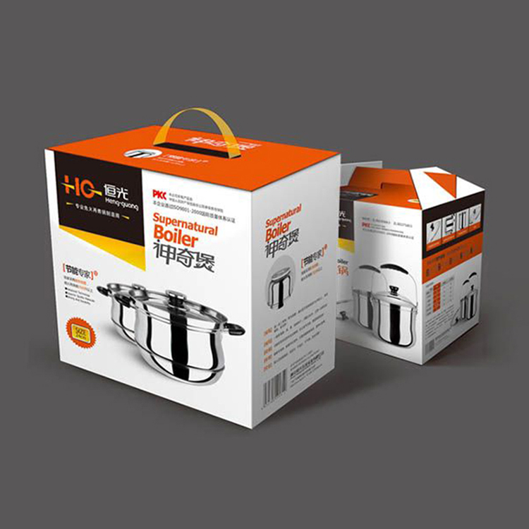 Cooking pot packaging box