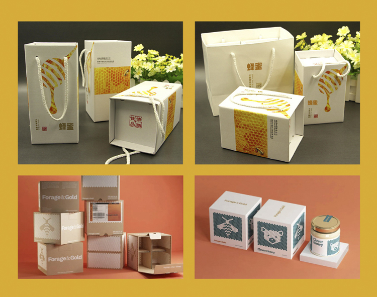 Customized honey packaging box