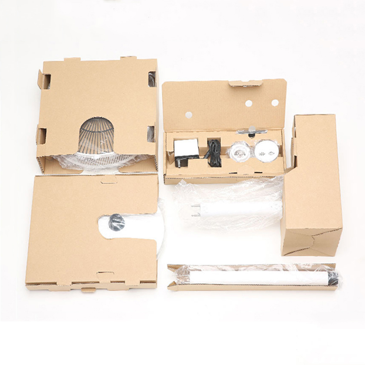 Desktop fan packaging box