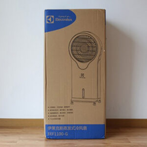 Electric fan packaging box