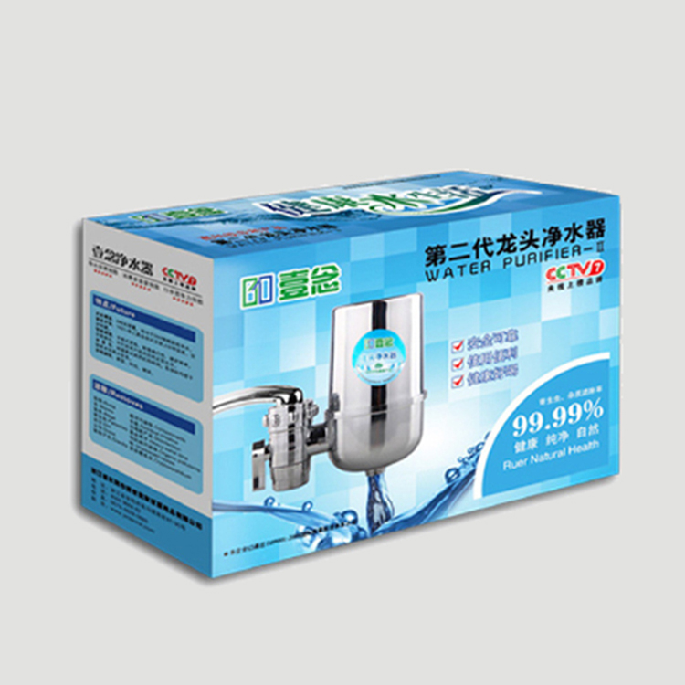 Filter packaging box