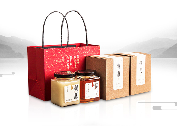 Honey packaging paper box