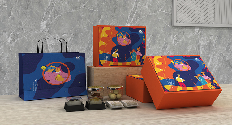 Pastry packaging box