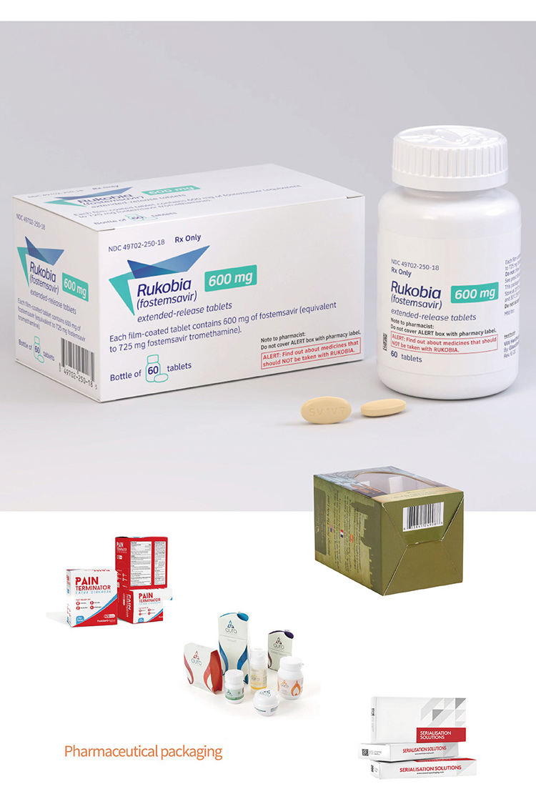 Pill packaging color box