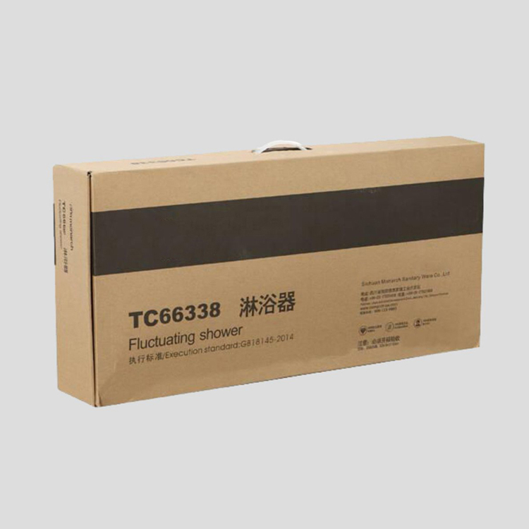 Shower packaging paper box