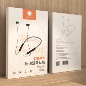 Smart earphone packaging box