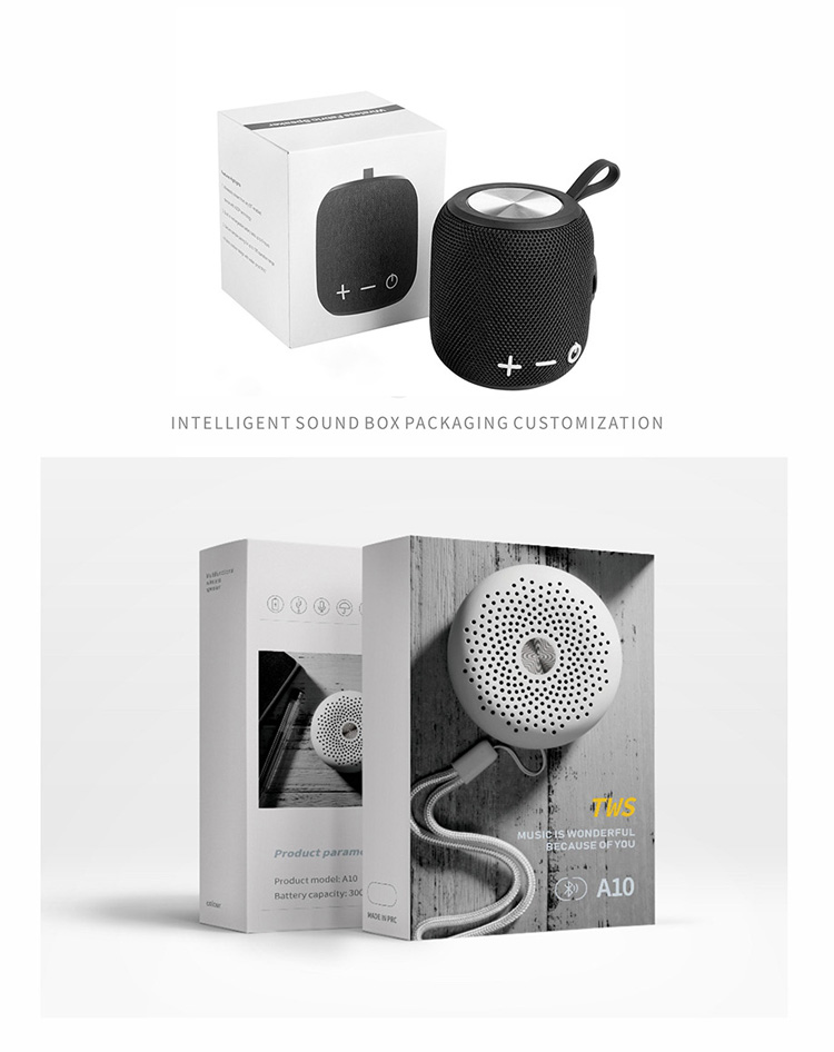 Speaker packaging box