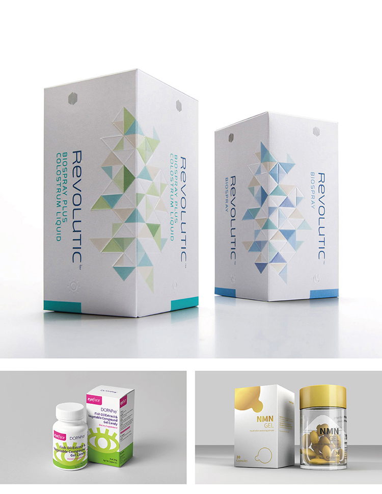 Tablet packaging paper box