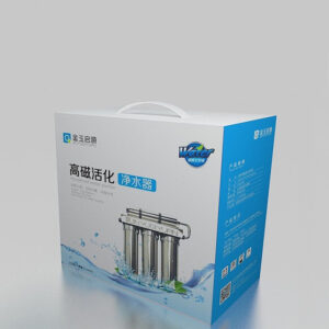 Water purifier packaging color box