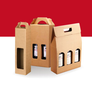 Wine packaging paper box