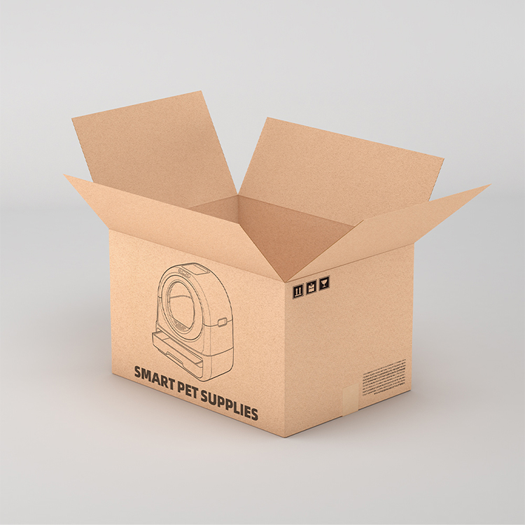 Automatic feeder packaging carton