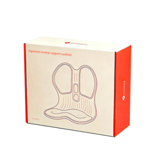 Waist support cushion packing box