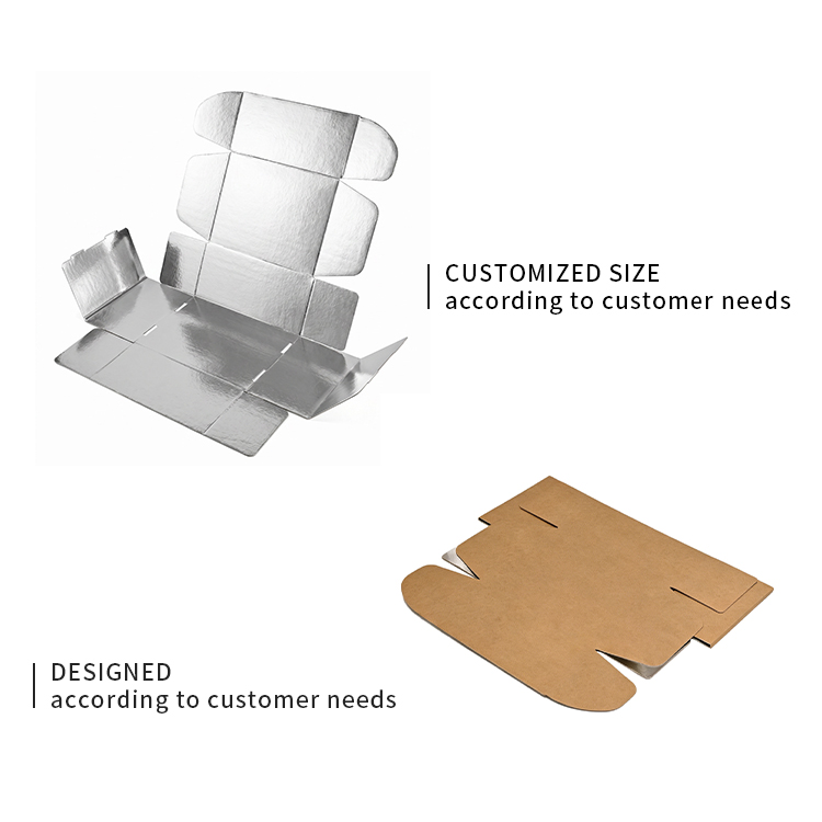 Aluminum foil cardboard box
