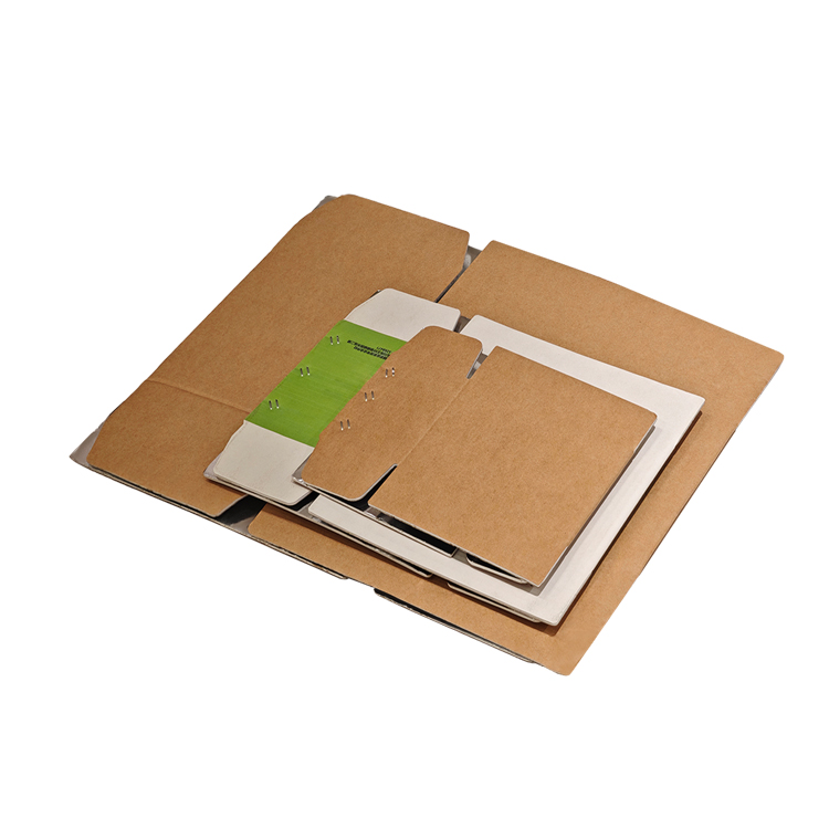 Aluminum foil colored cardboard box