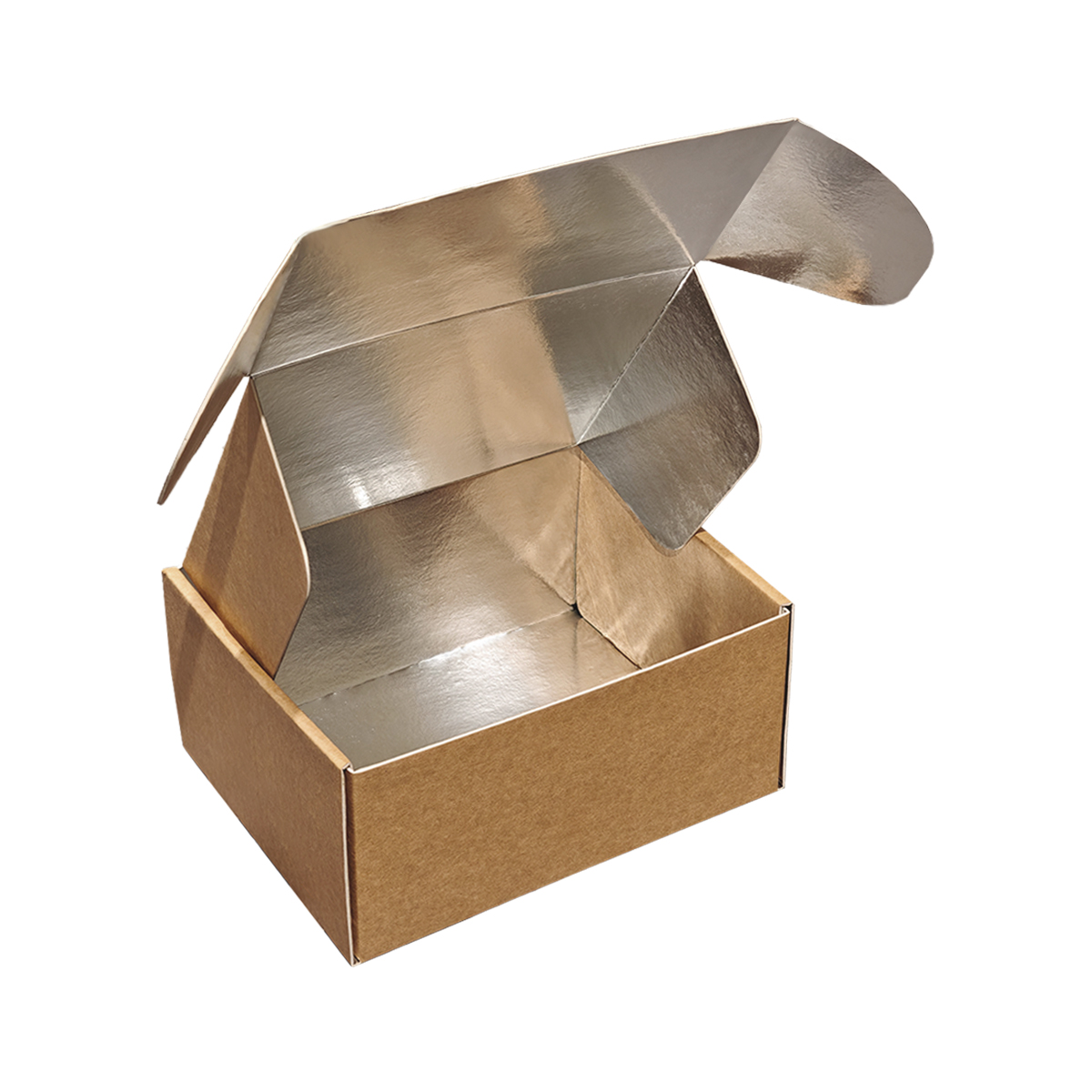 Aluminum foil foam carton