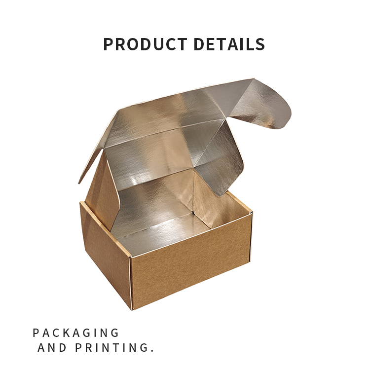 Aluminum foil foam carton