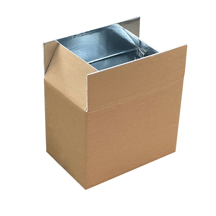 Insulated cardboard box