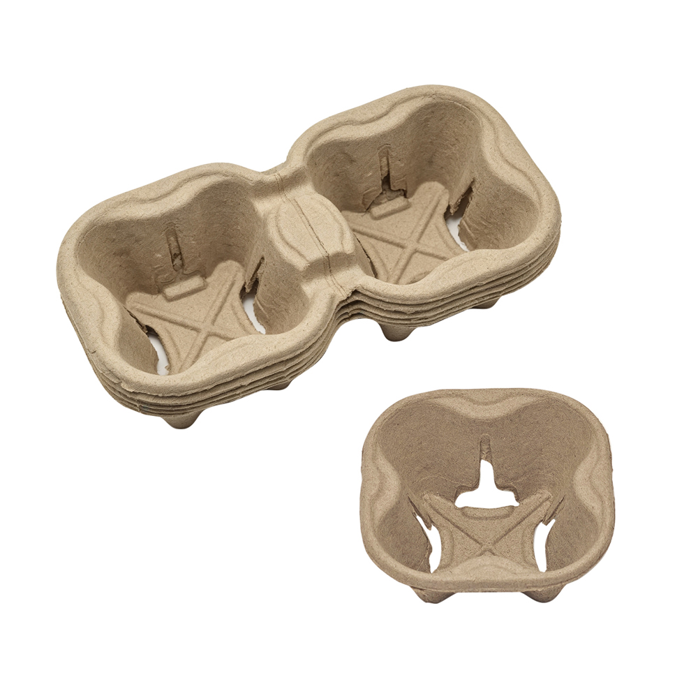 Wet-Pressed Paper Cup Holder