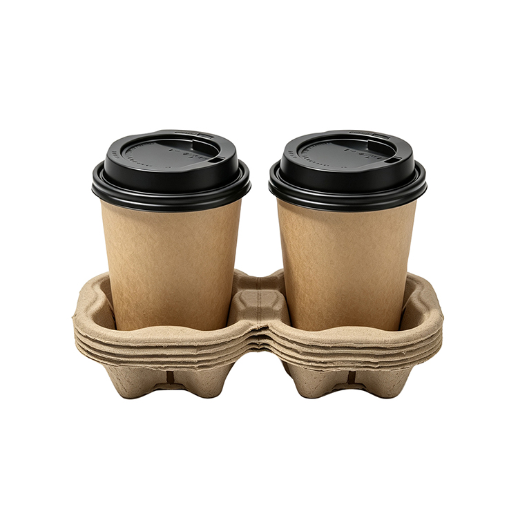 Wet-Pressed Paper Cup Holder
