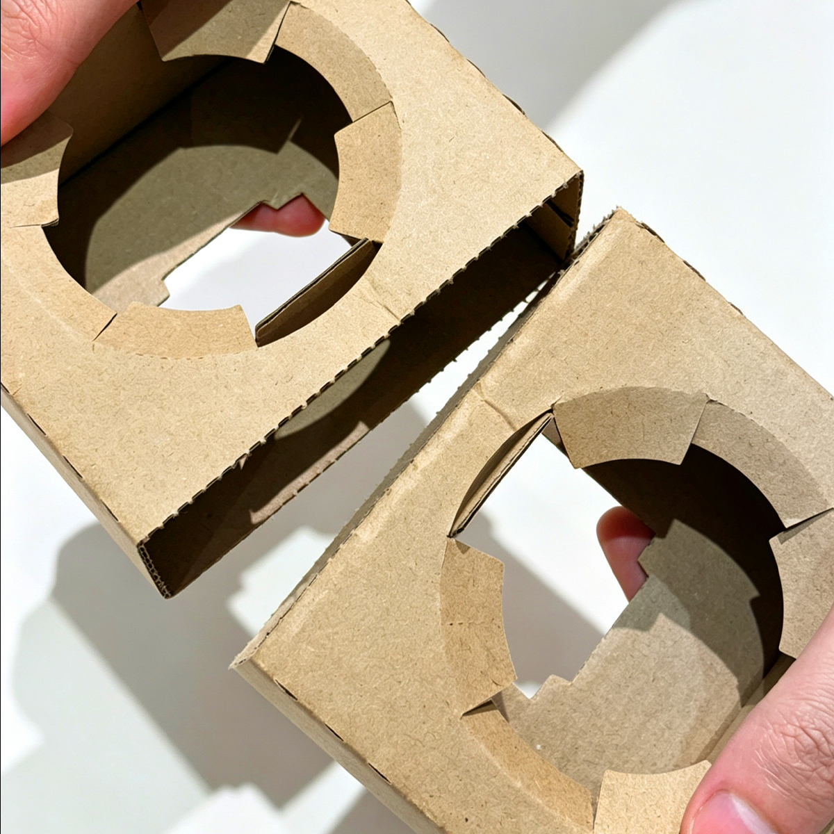 Disposable takeout cup carrier